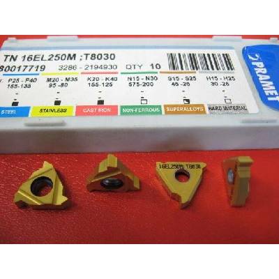 Soustružnické VBD závitové + zapichovací 80017719 / 6755203 TN M EXT C3 -S- PRAMET - PM-TN-16EL250M-T8030