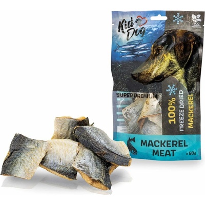 KIDDOG SUPER PREMIUM 100% makrela kusy čistého masa z makrely sušené mrazem 50 g