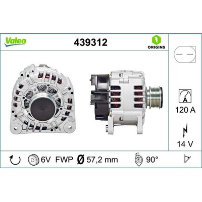 generátor VALEO 439312