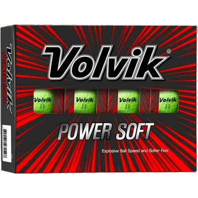 Volvik VV Power Soft zelené 12 ks