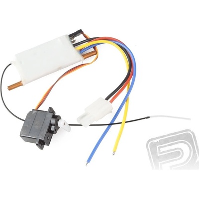 Offshore Lite Warrior elektronika ESC RX 2,4GHz servo