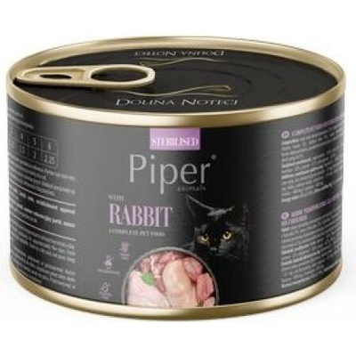 Piper cat sterilised králik 185 g