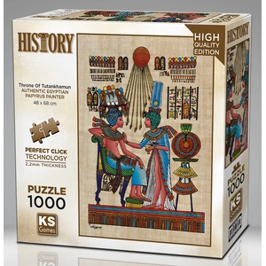KS Games - Puzzle Papirus Throne of Tutankhamun - 1 000 piese
