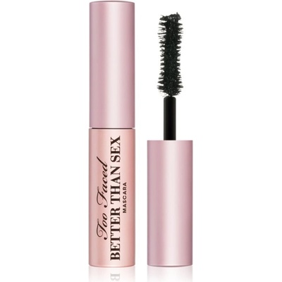 Too Faced Better Than Sex Mascara Travel Size riasenka pre maximálny objem Black 4,8 g