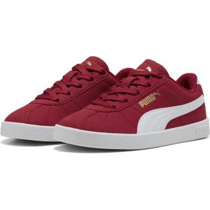 PUMA Детски маратонки Puma Unisex Kids' Club II PS Canvas Trainers - Red/White/Go - sportihobi - 84,08 лв