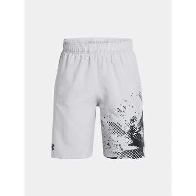 Under Armour UA Tech Woven Graphic Short Boys šedá