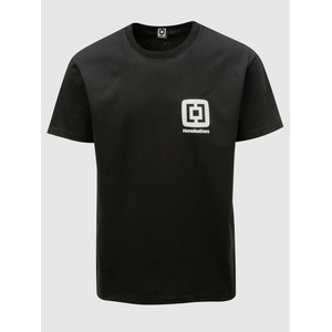 Horsefeathers Черна мъжка тениска с къс ръкав Horsefeathers Mini Logo Printed Horsefeathers | Cheren | МЪЖЕ | L