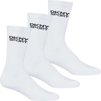 Image 1 of DKNY Чорапи DKNY Mens 3 Pack Sports Socks Radde - White