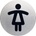 Piktogram WC dámy