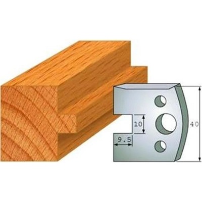 IGM F027-092 - Omezovače 40x4 mm pro Profil 092 (pár)