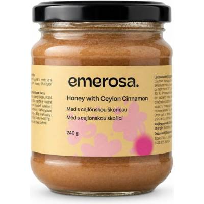 EMEROSA Med s cejlonskou skořicí 240 g