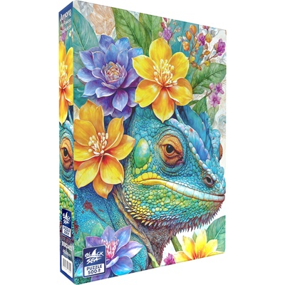 Black Sea Пъзел Black Sea от 500 части - Сред цветята: Хамелеон (BS82403)