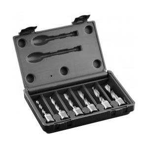 Euroboor Свредла Ø 6, 7, 8, 9, 10 и 11 mm (x55 mm) HSS с опашка Weldon 19, комплект (928)