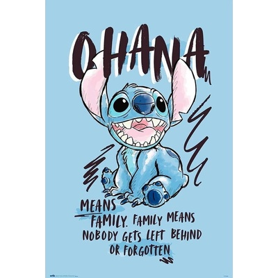 Plagát, Obraz - Disney - Stitch, 61 × 91.5 cm