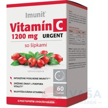 Imunit Vitamín C 1200 mg URGENT s postupným uvoľňovaním 60 tabliet