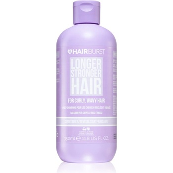 Hairburst Longer Stronger Hair Curly, Wavy Hair хидратиращ балсам за чуплива и къдрава коса 350ml