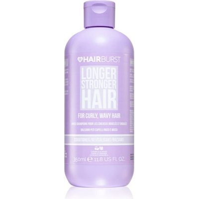Hairburst Longer Stronger Hair Curly, Wavy Hair хидратиращ балсам за чуплива и къдрава коса 350ml
