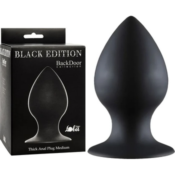 Силиконов анален плъг, изразена форма, 9, 5см. - Anal Plug Thick Medium (4210-01LOLA)