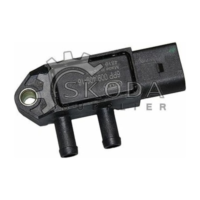 Senzor, tlak výfukového plynu HELLA 6PP 009 409-161