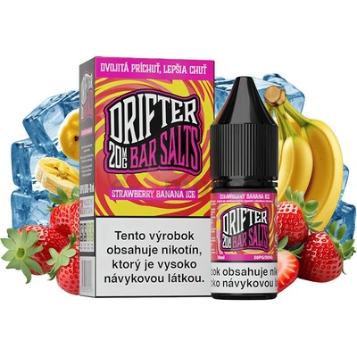 Juice Sauz Drifter Salt Strawberry Banana Ice 10 ml 20 mg