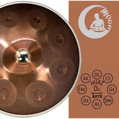 Terré Moon II Handpan D-Hijaz