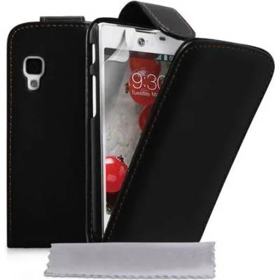 Optimus L5 II E460 Flip Калъф + Скрийн Протектор