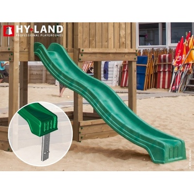 Playground System šmykľavka pre verejný sektor Hy-land plastová zelená 3 m