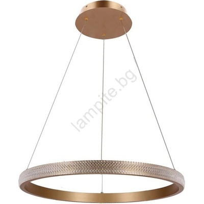 Candellux Led Пендел hashim led/34w/230v Ø 60 см меден (ca0981)