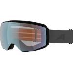 Alpina Ски маска Alpina Granby S Q S2 Ski goggles - Black / Grey Matt / Green - размер One Size (417-5457-0111)