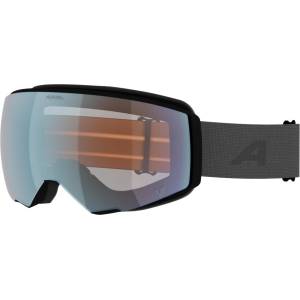Alpina Ски маска Alpina Granby S Q S2 Ski goggles - Black / Grey Matt / Green - размер One Size (417-5457-0111)
