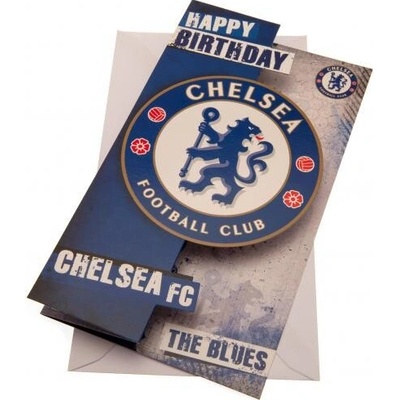 FC Chelsea blahopřání Birthday Card The Blues