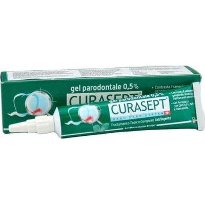 Curasept ADS Astringent parodontální gel s CHX 0,5% + hamamelis + PVP-VA 30 ml