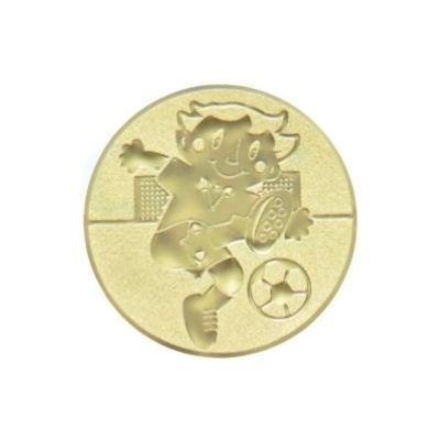 Kovový emblém FOTBAL DĚTI 121