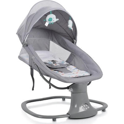 Cangaroo Електрическа люлка Cangaroo - Axel, сива (108457)