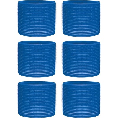 Natáčky suchý zip průměr 78mm modré tmavé Xanitalia 6pcs