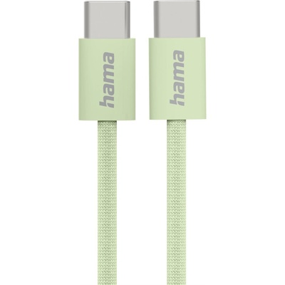 Hama 201726 USB-C 2.0 Fabric 1m zelený
