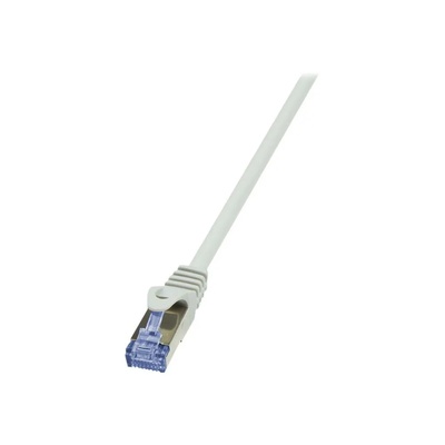 LogiLink Кабел S/FTP LOGILINK Cat7, LSZH, Мед, 600MHz, Букси RJ45 Cat6a, 10 м, Сив, AWG26, Двойно екраниран CQ4092S (CQ4092S)