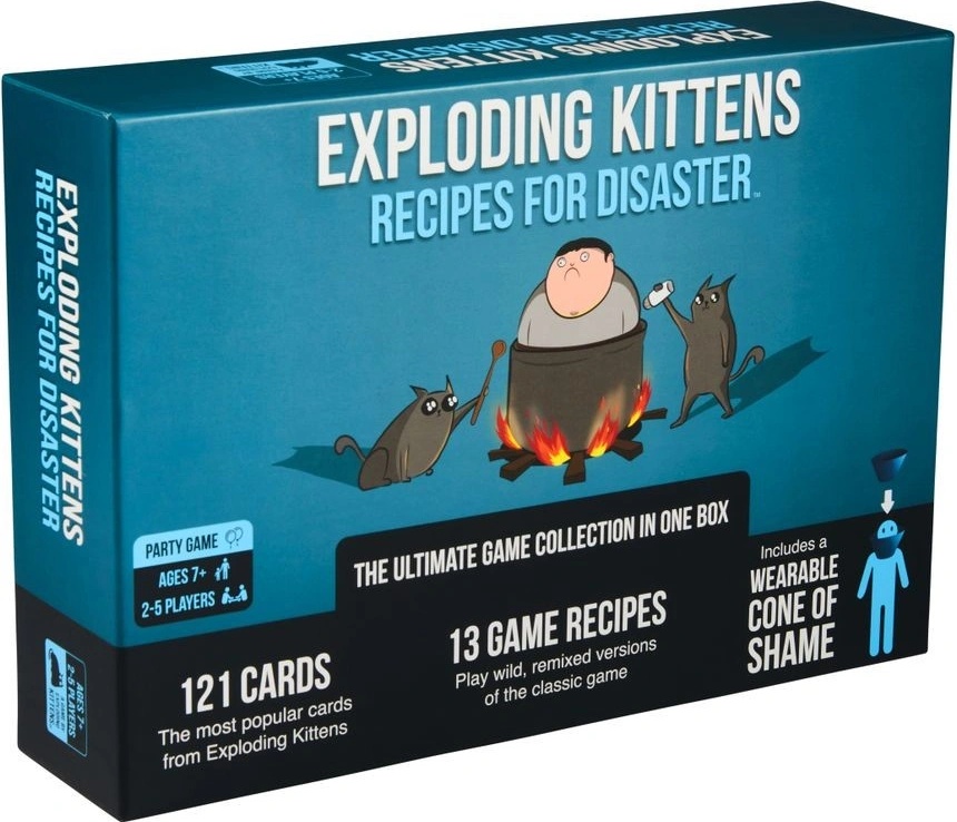 Asmodee Exploding kittens: Recipes for Disaster
