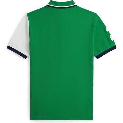 Детска памучна тениска с яка Polo Ralph Lauren (323A96603001)