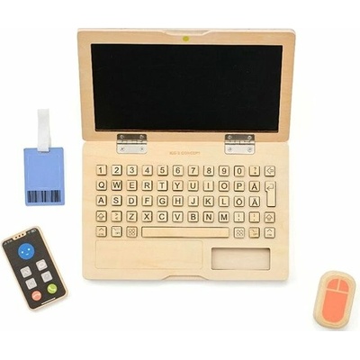 Kid's Concept Dřevěný notebook s příslušenstvím