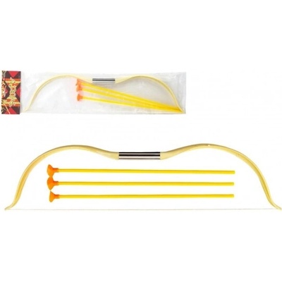 Teddies Luk + 3 šípy s prísavkou žltý