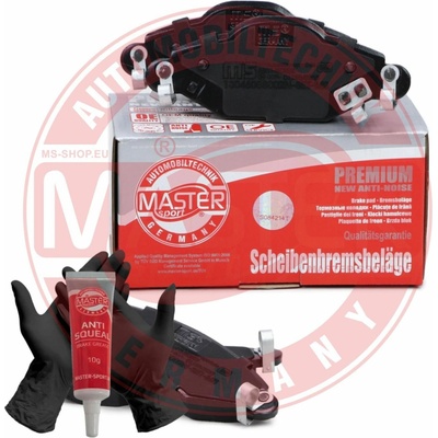 Sada brzdových platničiek kotúčovej brzdy MASTER-SPORT GERMANY 13046058002N-SET-MS