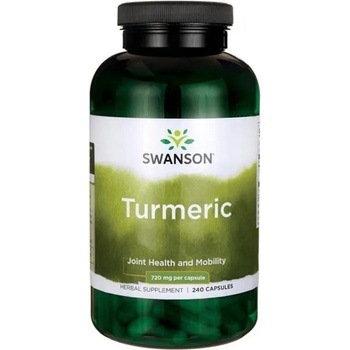 Swanson Turmeric, 720 mg, 240 капсули, Swanson (SW1075)