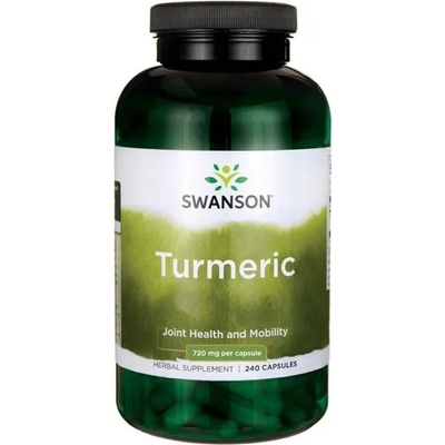 Swanson Turmeric, 720 mg, 240 капсули, Swanson (SW1075)
