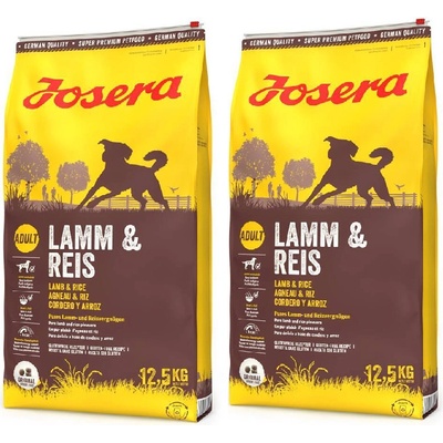 Josera jehněčí & rýže 2 x 12,5 kg