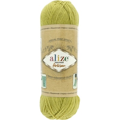 Alize Superwash Artisan 11 hráškově zelená