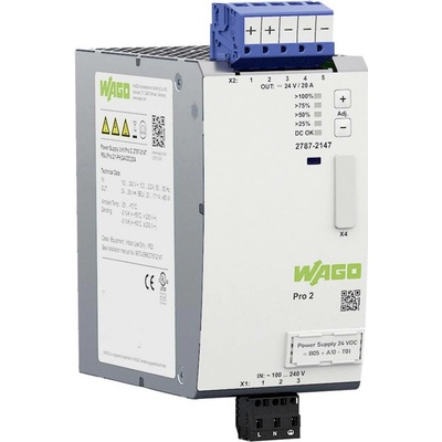 WAGO 2787-2147 síťový zdroj na DIN lištu 20 A 480 W Obsah 1 ks