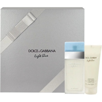 Dolce & Gabbana Light Blue EDT 50 ml + tělový krém 100 ml dárková sada
