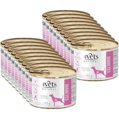 4Vets Dog Diabetes 18 x 185 g