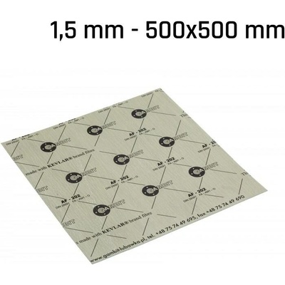Tesniaca doska GAMBIT AF-202 - 500x500x1,5 mm